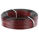 2x0.75 Hoparlör Kablosu Siyah Kordon 100mt Poke Pk-1169