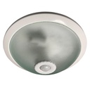 Led Tavan Armatür Sensörlü 2 Duylu Sac Gövde Cam LEDX