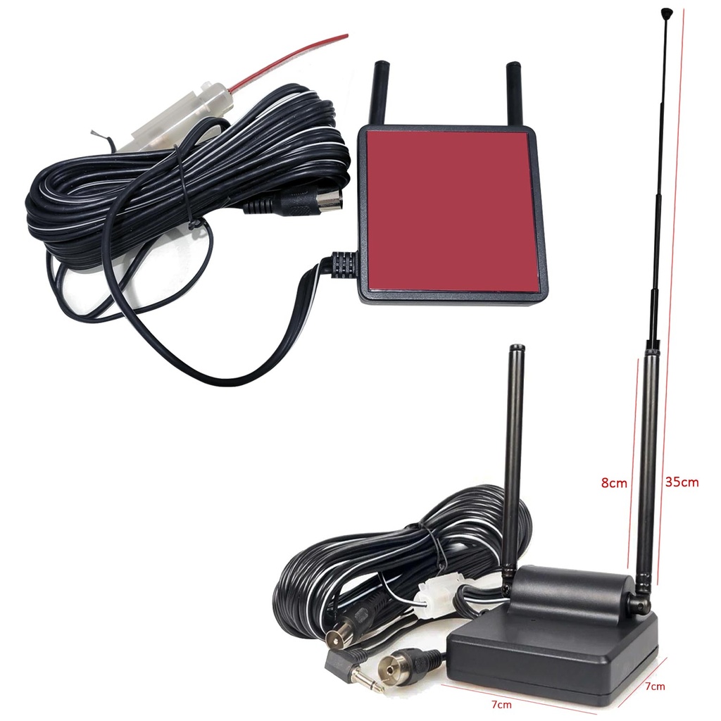 Mobil Aktif Araba Tv Anteni Uhf Vhf Fm WATERPROOF CX-350