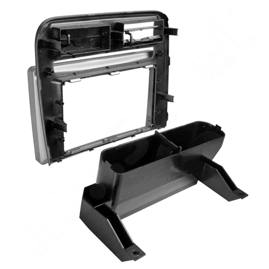 9"  Fiat Punto 2007+ Gri Çerçeve Rose RS-1781