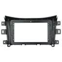 9" Nissan Navara 2018+ Piano Black Çerçeve Rose RS-0340