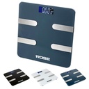 Dijital Baskül Tartı Akıllı Yağ Ölçer Bluetooth Telefon Uygulamalı Rose RB-201