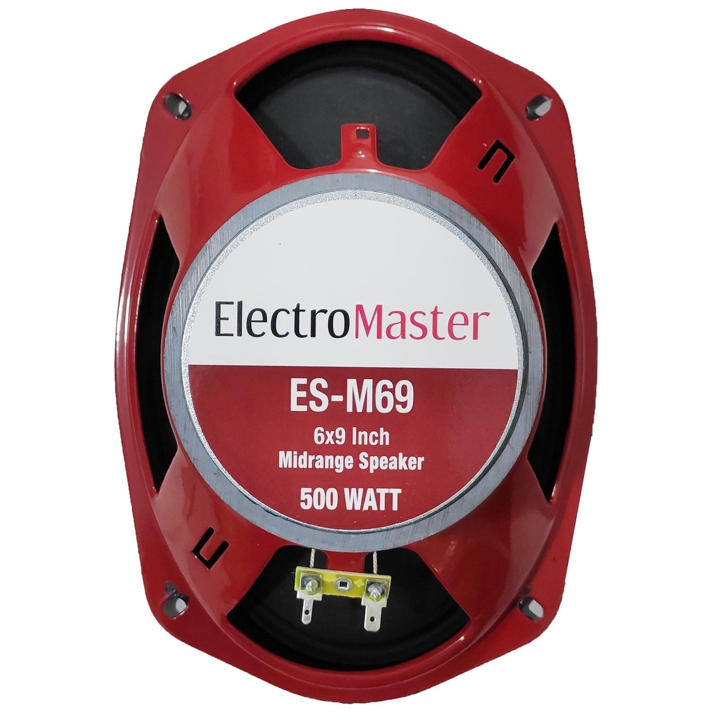 Oto Midrange Oval 6x9" 500w 50rms 2 Adet ElectroMaster ES-M69