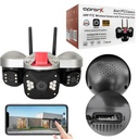 Kablosuz PTZ Akıllı Güvenlik Kamerası 3 Lens 6+5+5MP Gece Renkli Sesli Alarmlı Apronx APX-WP332