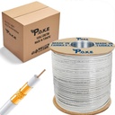 Anten Kablosu Rg6/U4 112Tel 1.02 Gold Trishield 300mt Poke PK-1110