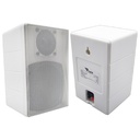 Sütun Hoparlör Dış Mekan 10cm 20w Beyaz 2 Adet Universal Poke PK-CTR4W