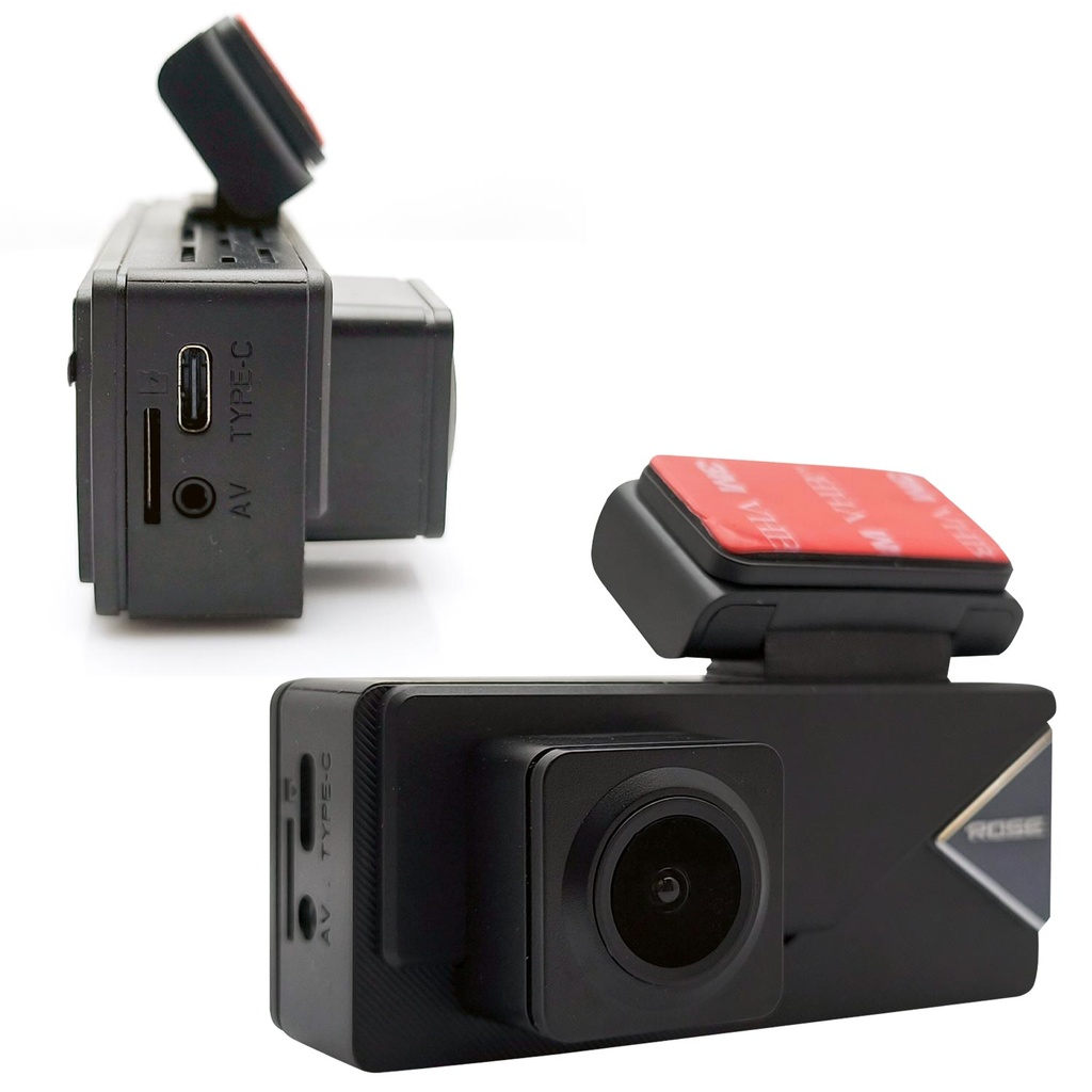 Wifi Araç İçi 2 Kamera DVR Led Ekran Gece Renkli Sesli 1080P+1080P Rose MR-37