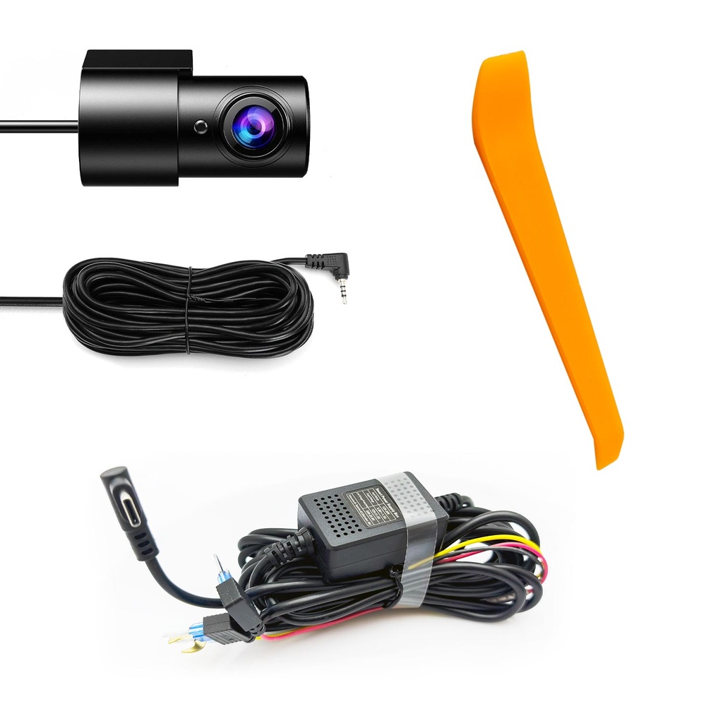 Wifi Araç İçi 2 Kamera DVR Led Ekran Gece Renkli Sesli 2K+1K Rose MR-76