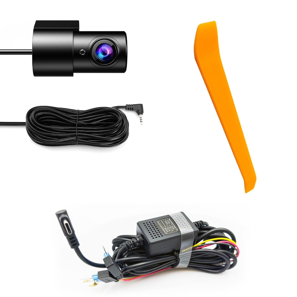 Wifi Araç İçi 2 Kamera DVR Led Ekran Gece Renkli Sesli 4K+2K Rose MR-81