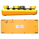 Sessiz Renkli Kablosuz Mini Klavye Q Türkçe + Mouse Set Jedel WS-682B