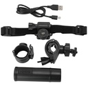 4K Aksiyon Kask Motosiklet Bisiklet Kamerası 140° Geniş Açılı Anti -Shake Water Pars PRS-M62 Pro