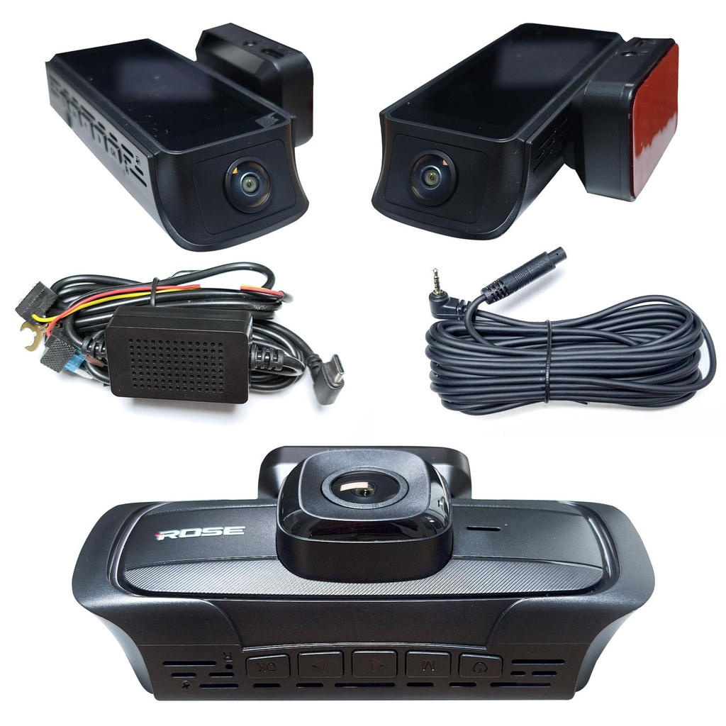 4G Wifi Araç İçi 4 Kamera DVR Led Ekran Gece Renkli Sesli 2K+1K Rose MR-84