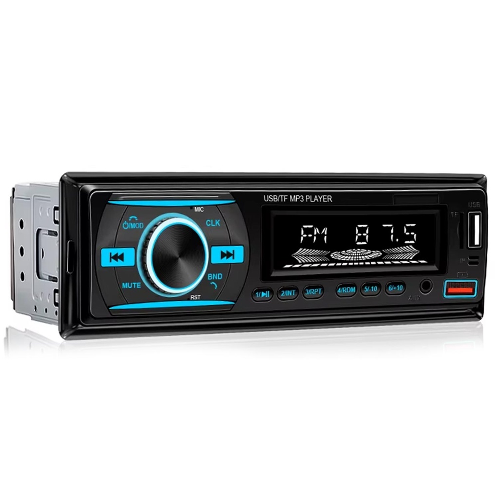 Oto Teyp 4x60w Bt Usb Fm 7 Renk 7388IC Audiomax SX-3550