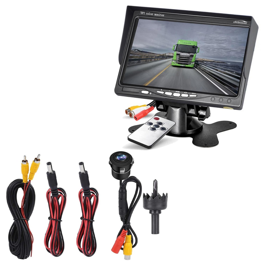 7'' Monitör AV Giriş 12v Kameralı Audiomax MX-2017A