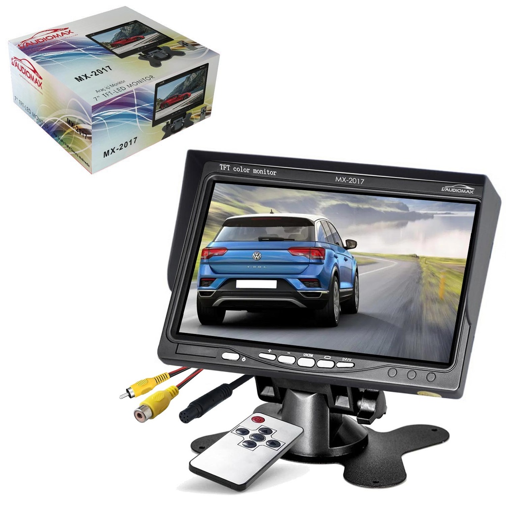 7'' Monitör AV Giriş 12v Audiomax MX-2017