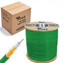 Anten Kablosu Gold RG6/U4 48Tel Yeşil 300mt Poke Pk-1356