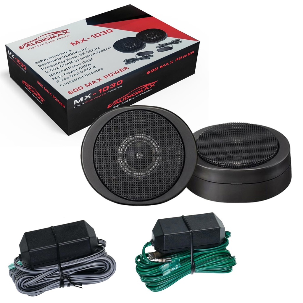 Tweeter 600w 2 Adet Audiomax MX-1030