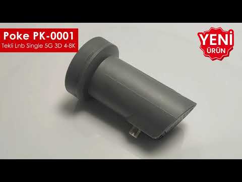 Tekli Lnb Single Yeni 0.1DB 5G 3D 4-8K Poke PK-0001