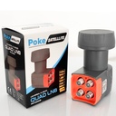 Dörtlü Lnb Quad Yeni 0.1DB 5G 3D 4-8K Poke PK-0003