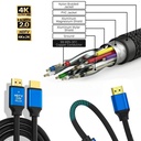 Hdmi Kablo 2.0v HDTV 4K 60hz 10mt Poke PK-6854