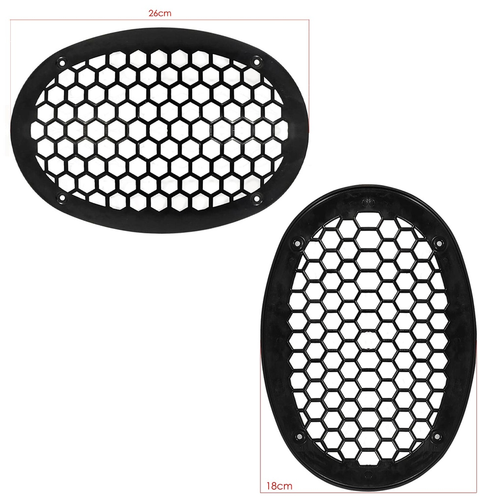 Hoparlör Çerçeve Kapak Oval 6x9" 2 Adet Poke PK-4994