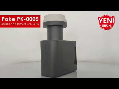 Sekizli Lnb Octo Yeni Nesil 0.1DB 5G 3D 4-8K Poke PK-0005