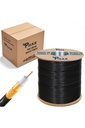 Anten Kablosu Gold RG6/U4 64Tel 1.02 300mt Siyah Poke PK-1374