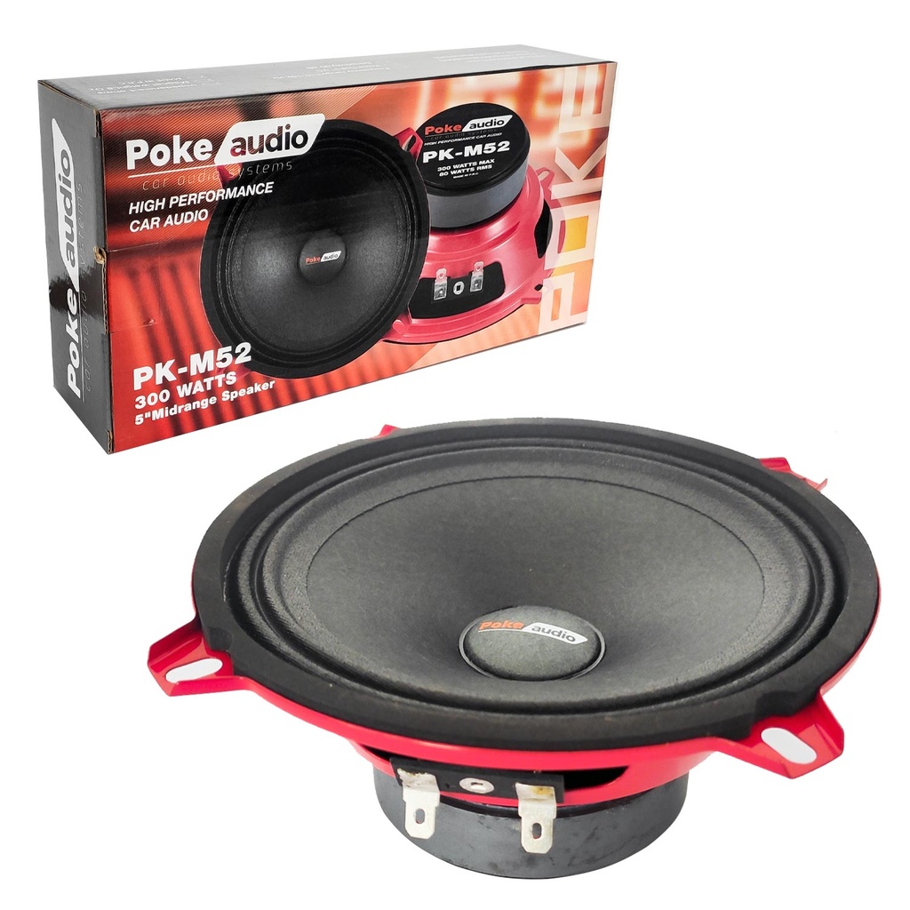 Oto Midrange 13cm 300w 80rms 2 Adet Poke PK-M52  