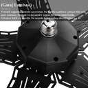 Üç Kanatlı Projektör Lamba 40w 4400 Lümen Açılı Ayarlanabilir 72 Smd Led AL-PRV3