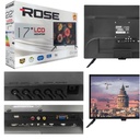 17'' Hd Lcd Televizyon Monitör 43 Ekran Kumandalı 12v 220v Rose CM-117