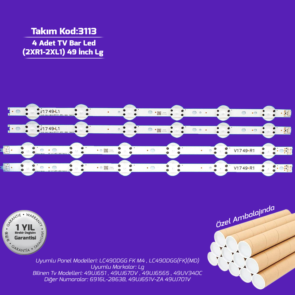 49'' 49 V17 Art3 2863 Rev0.2 1 Lg 4adet Tv Bar Led