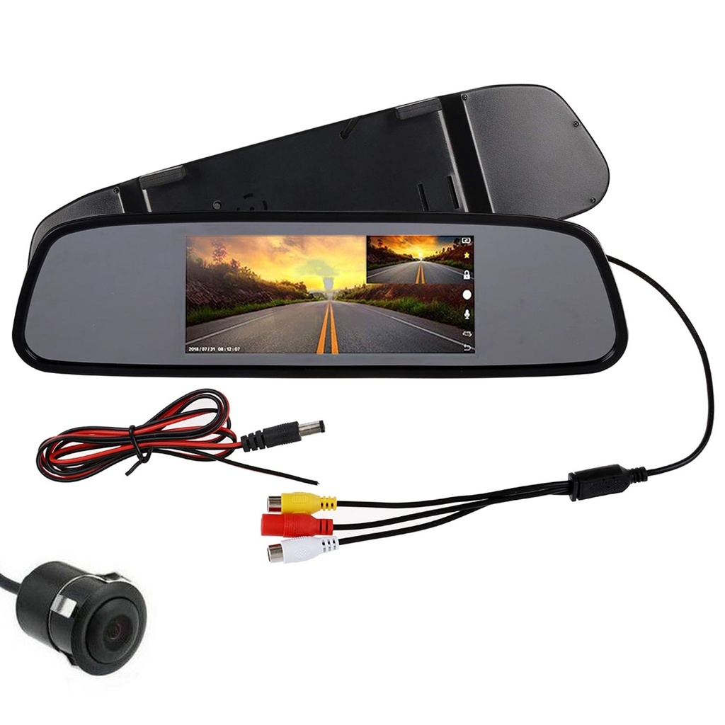 4.3'' Aynalık Araç Kamerası Tek Kameralı Twogo GO-404C