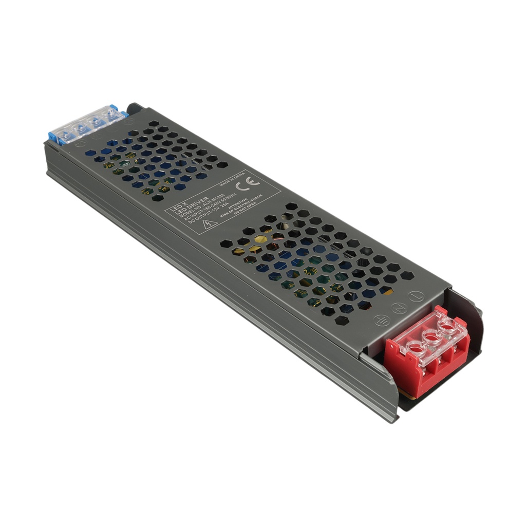 Slim Metal Kasa Adaptör 12v 25a Ledx ALN-M1225