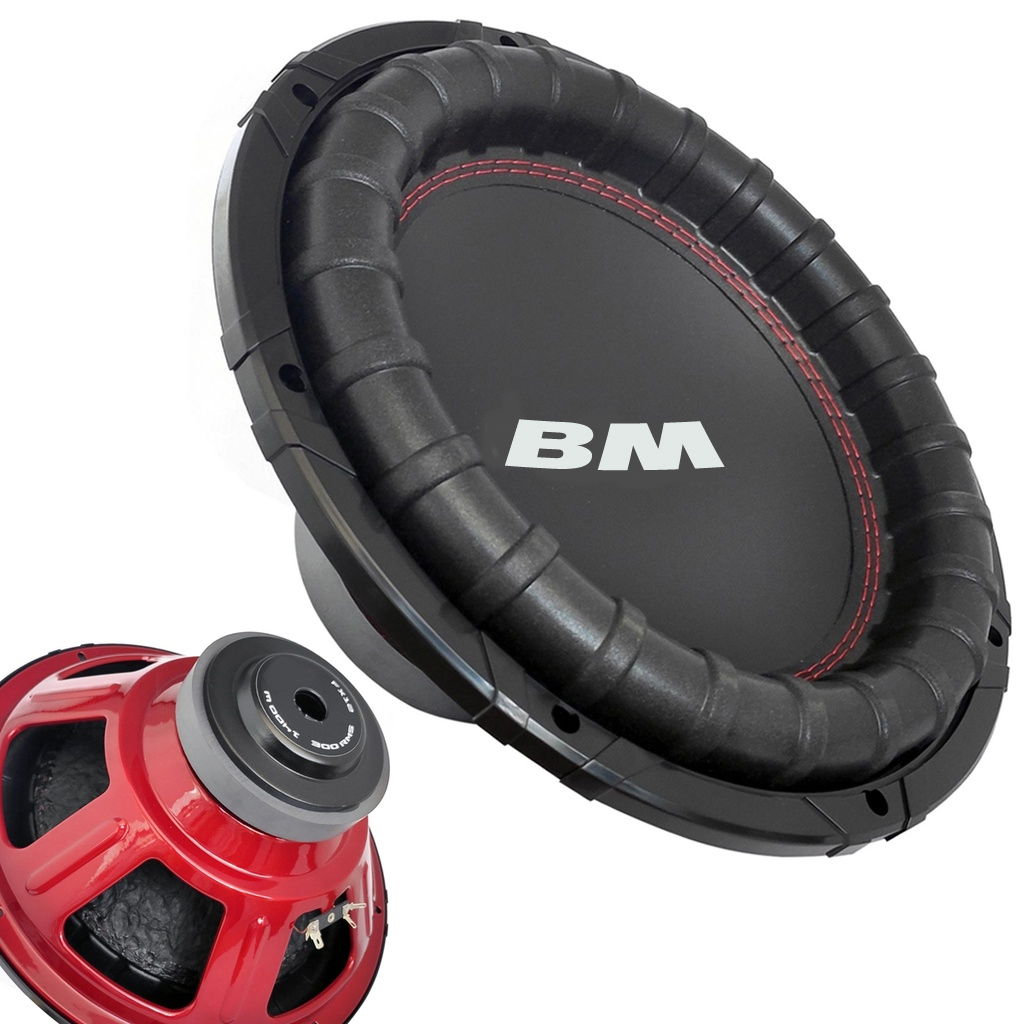 Oto Bass 30cm Subwoofer 300rms 1400w Bm-1400 R6
