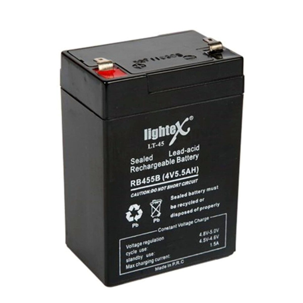 Kuru Akü 4V 5.5A 7x10x4.5 cm Lightex LT-45N