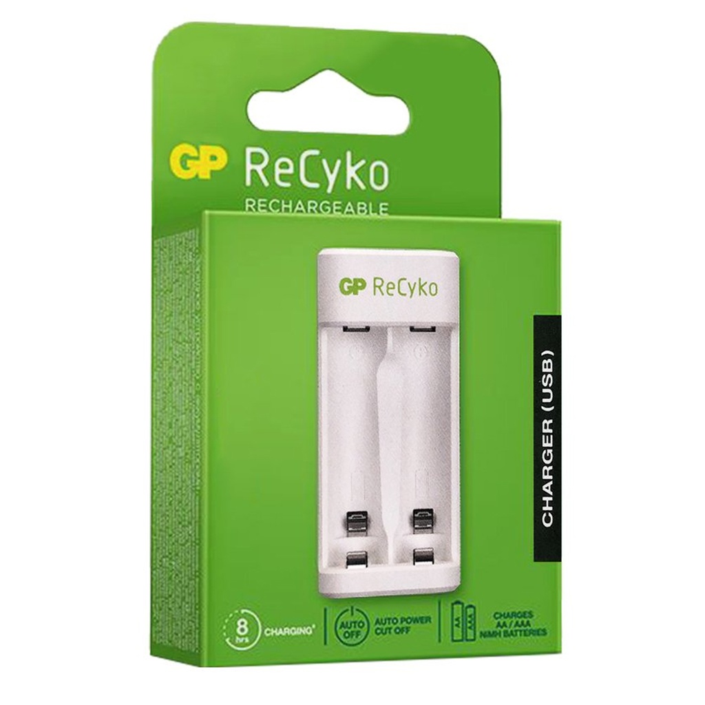 Pil Şarj Aleti İkili AA Usb Gp-E211