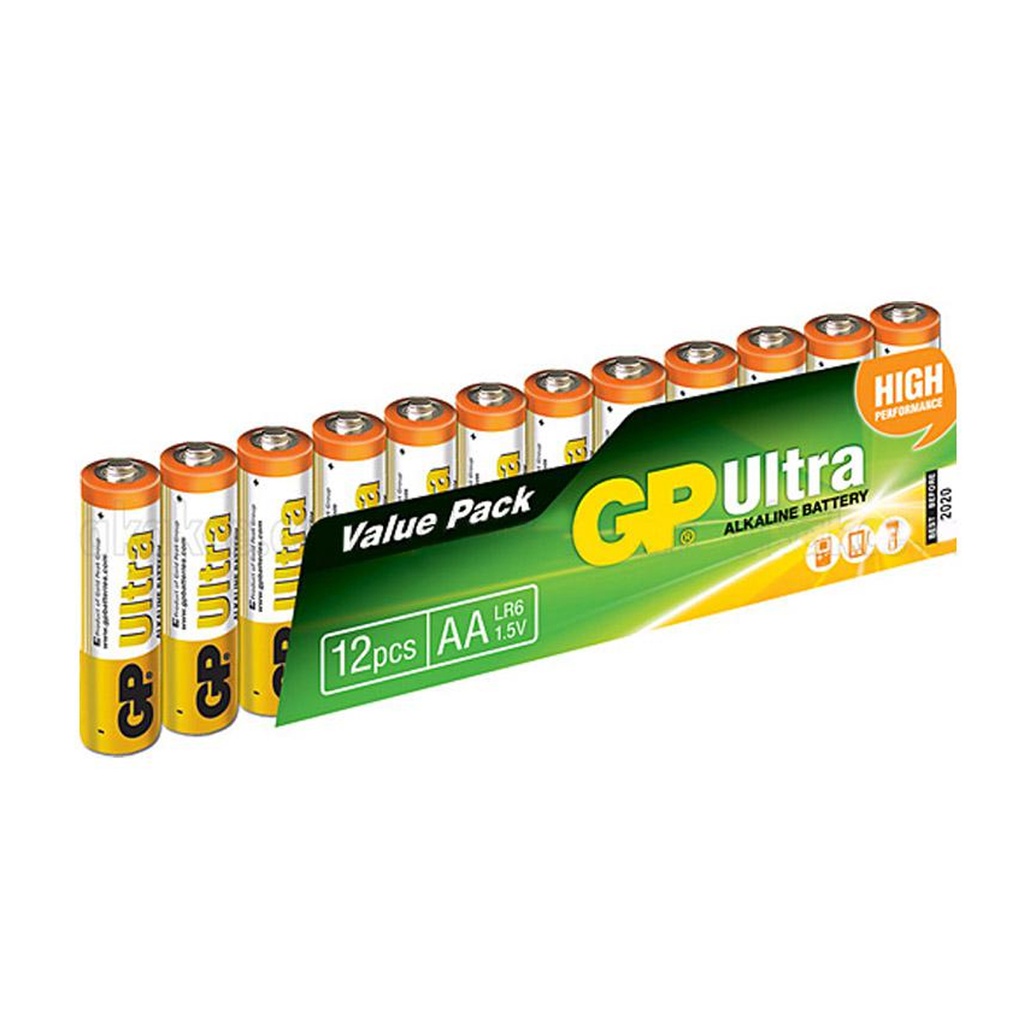 Kalem Pil Ultra Alkalin AA 12 Adet GP-15AU