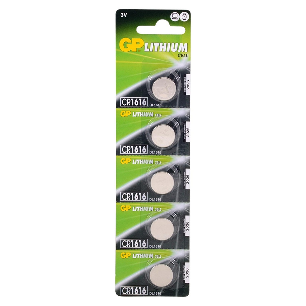 1616 Para Pil 3v Lityum 5 Adet GP-1616