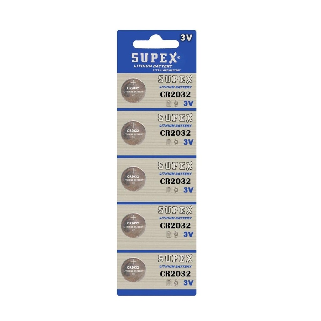 2032 Para Pil 3v Lityum 5 Adet Supex 2032 R29