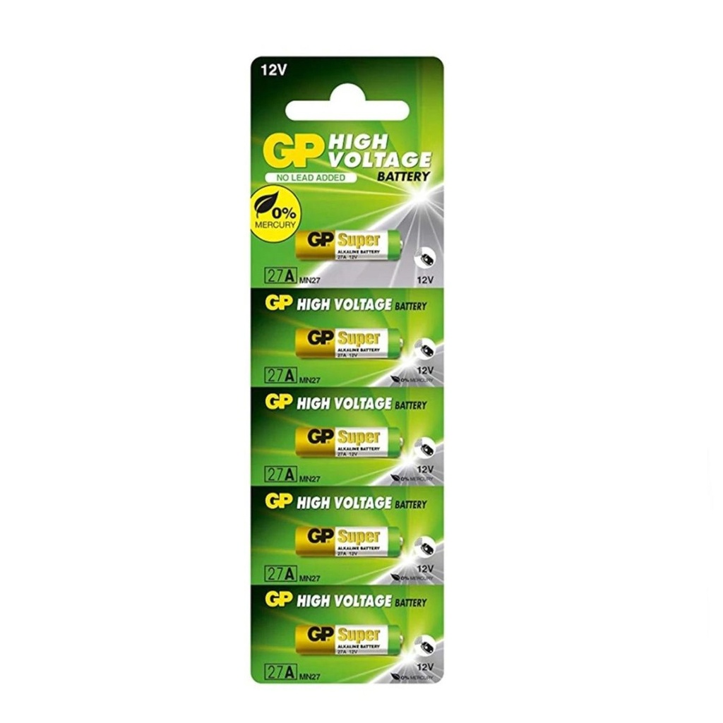 27a Pil 12v Alkalin 5 Adet GP-27A