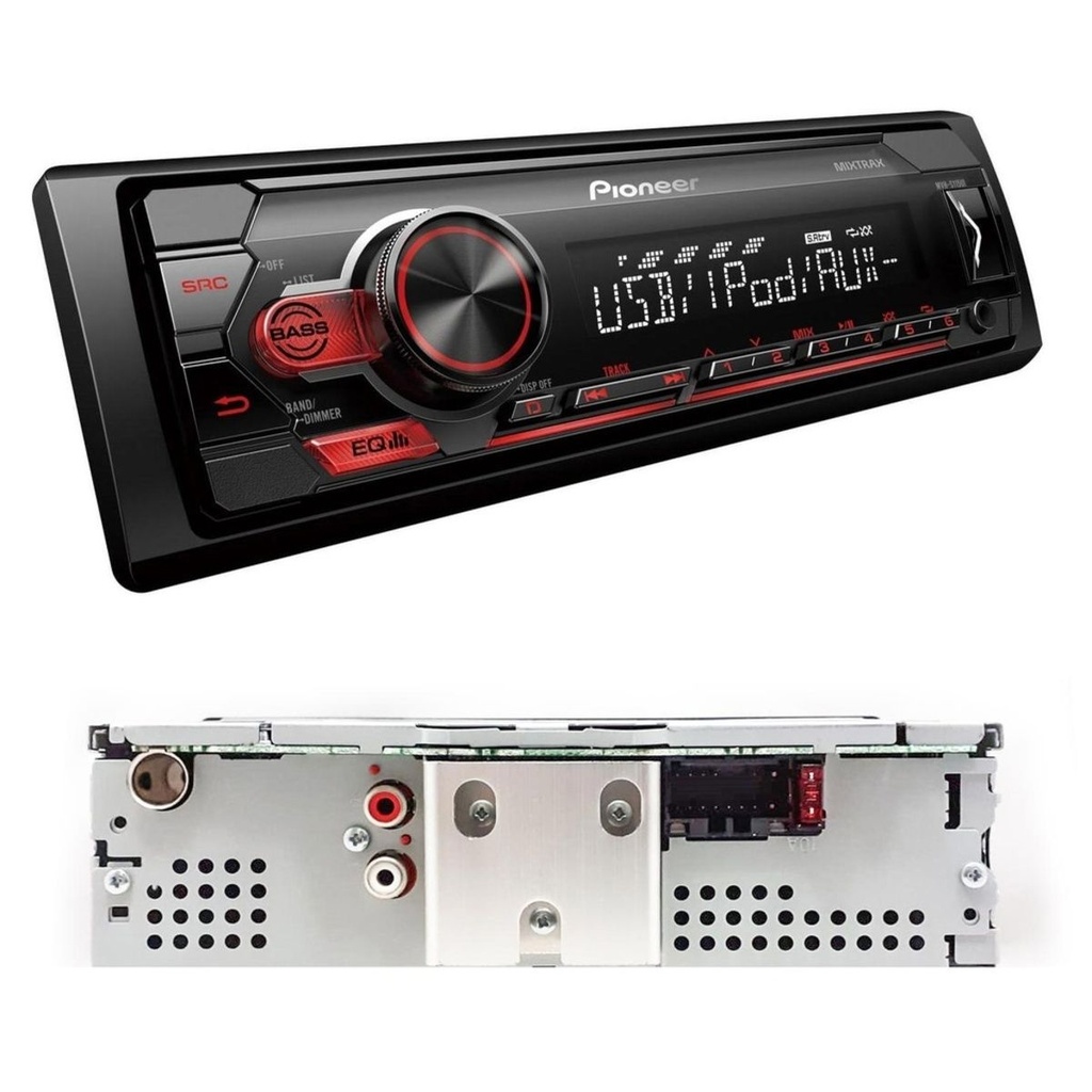 Oto Teyp 4x50w usb sd aux fm Digicom Pioneer MVH-S120UB