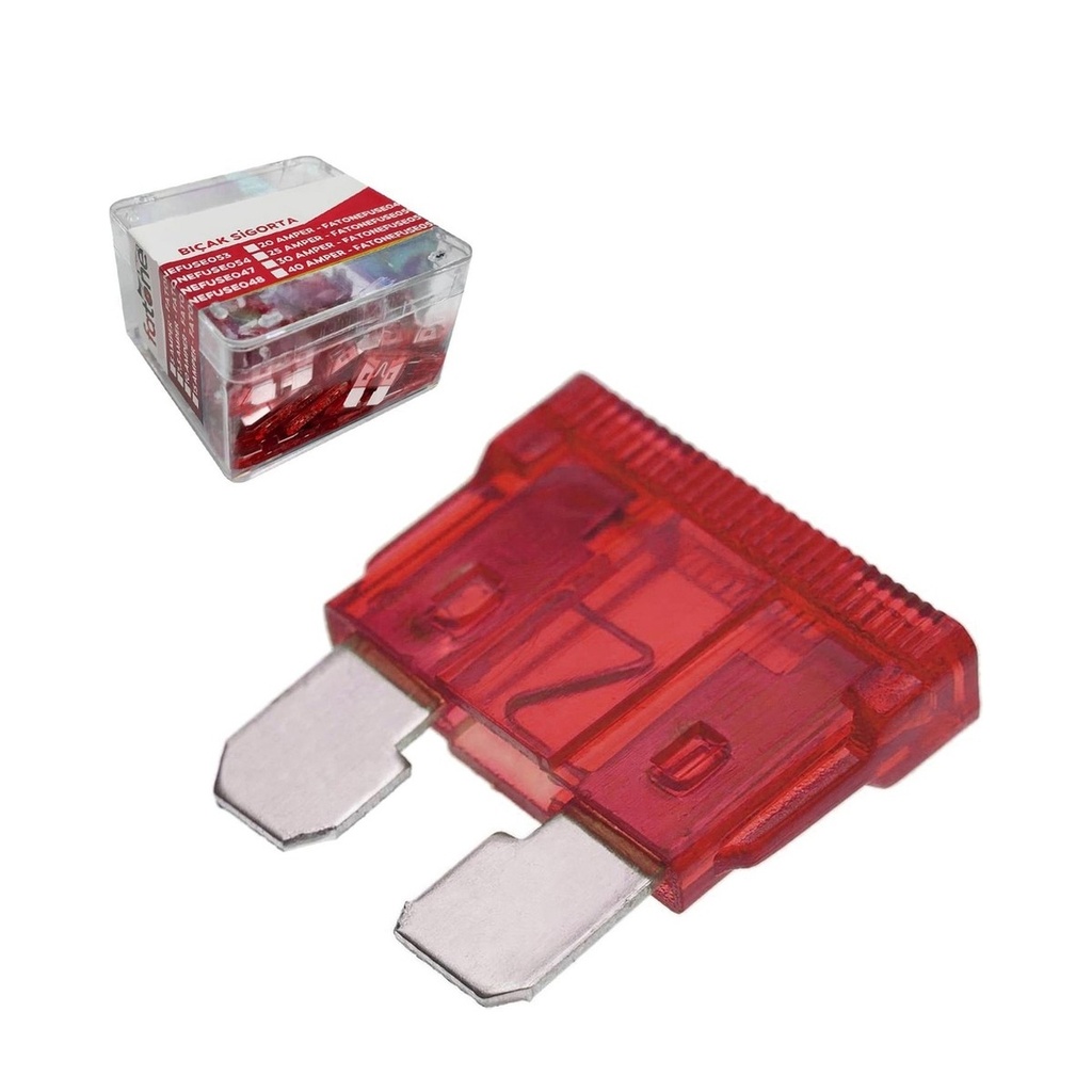 Bıçak Oto Sigorta 10a 100 Adet Fatone FUSE-001  R35