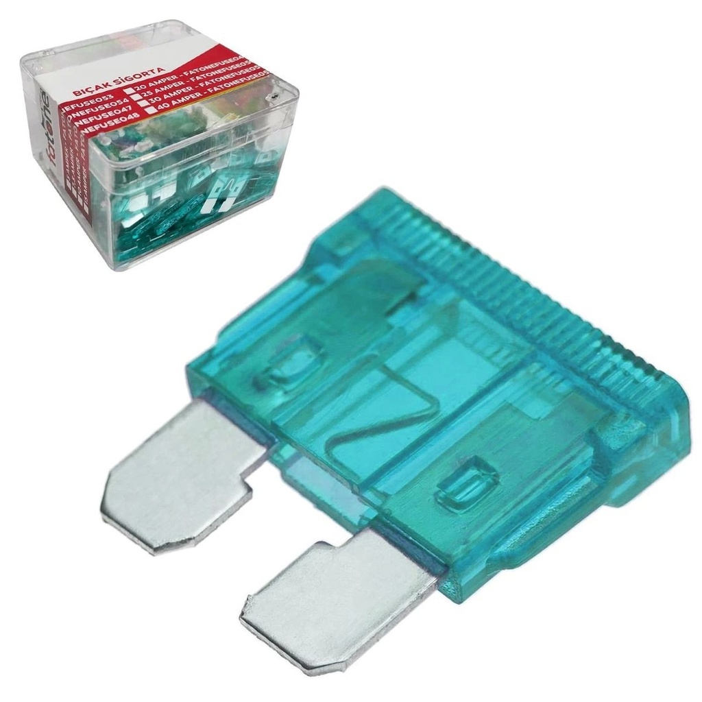 Bıçak Oto Sigorta 15a 100adet Fatone FUSE-002  R35