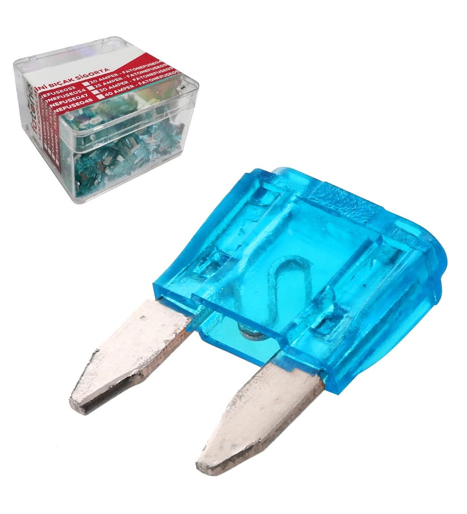 Mini Oto Sigorta 15a 100 Adet Fatone FUSE-039