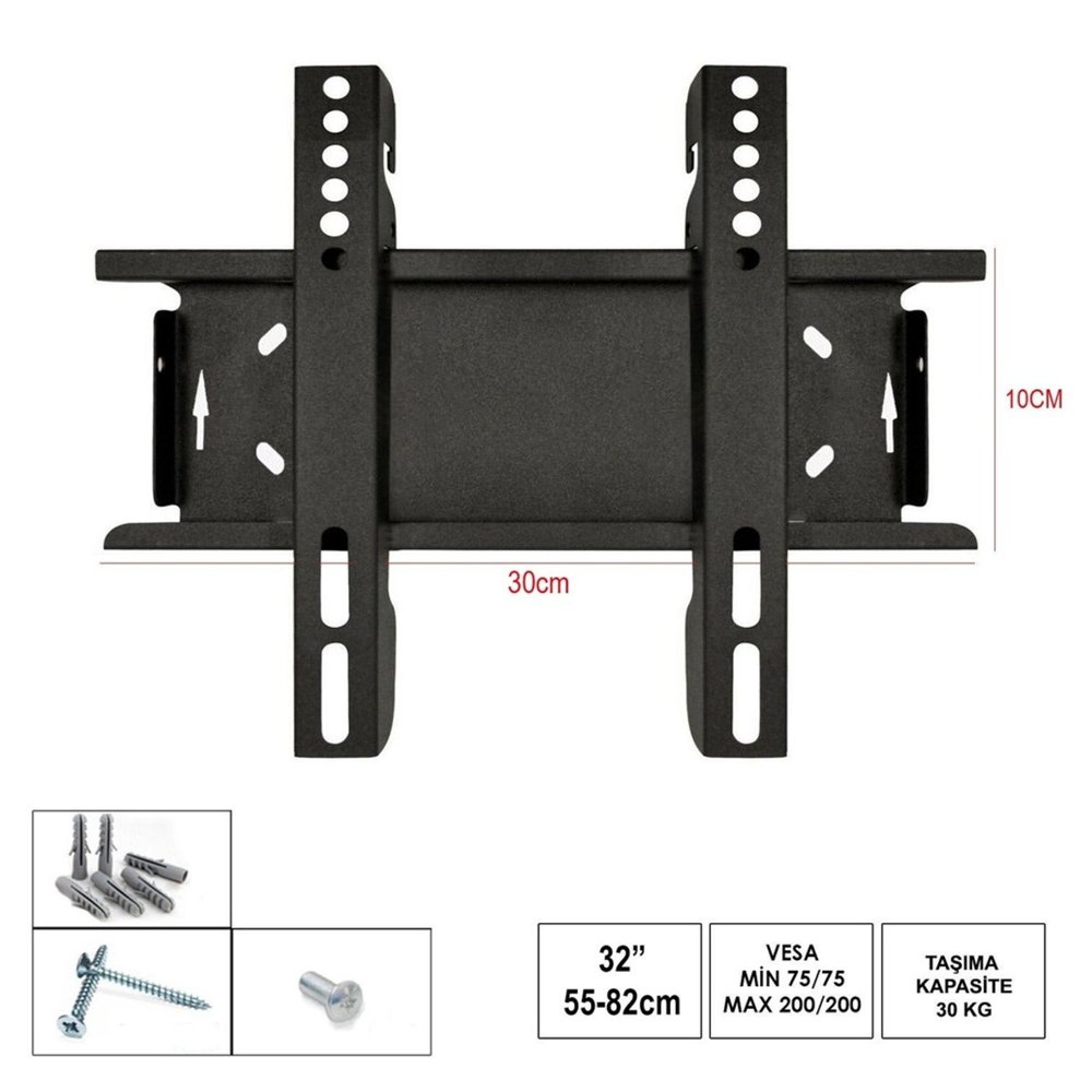 32'' 42'' 82 102cm Lcd Askı Aparatı Sabit Ufix UF-3011S