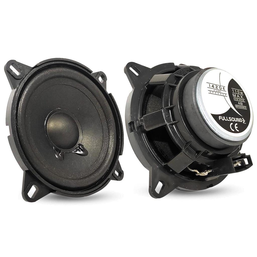 10cm Oto Hoparlör Koaksiyel 110w 1 Adet Citroen Peugeot Fullsound K-1420E