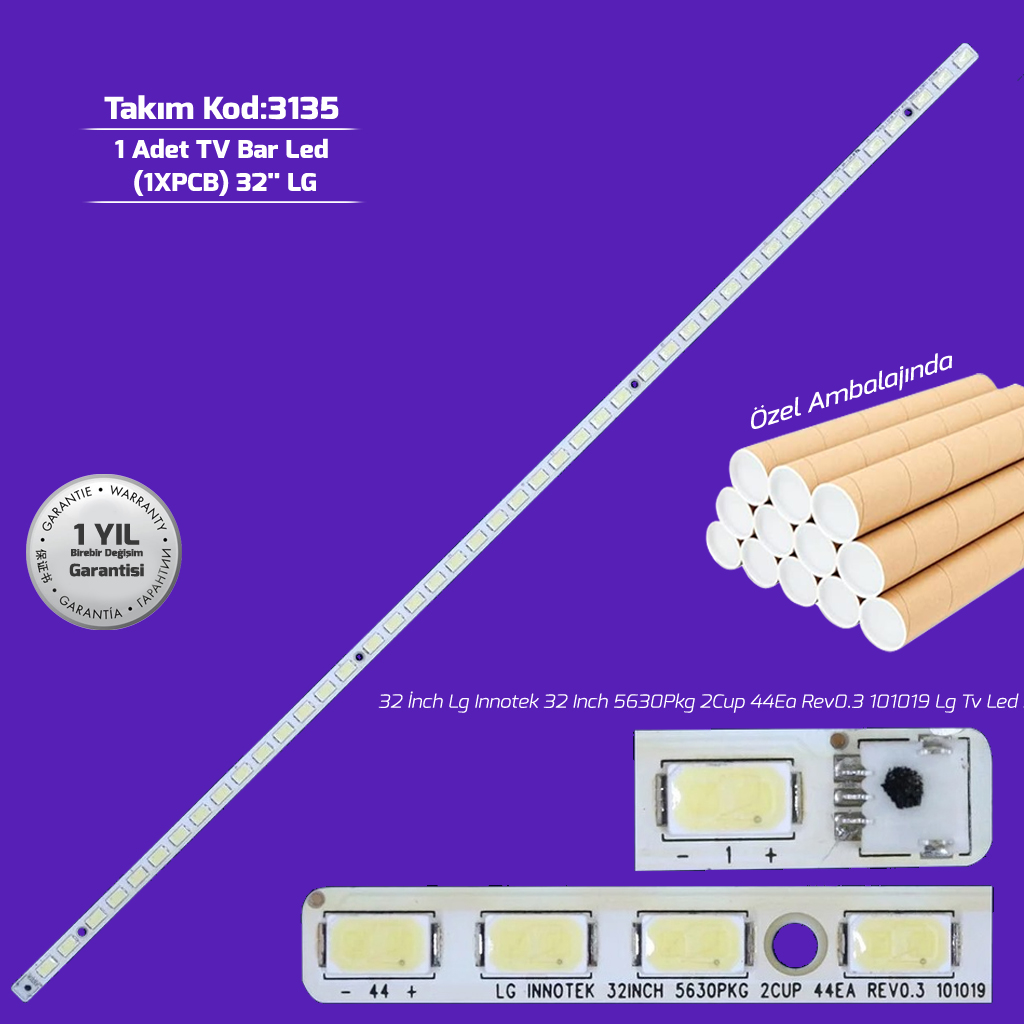 32'' Lg Innotek 32 Inch 5630Pkg 2Cup 44Ea Rev0.3 101019 Lg 1adet Tv Bar Led