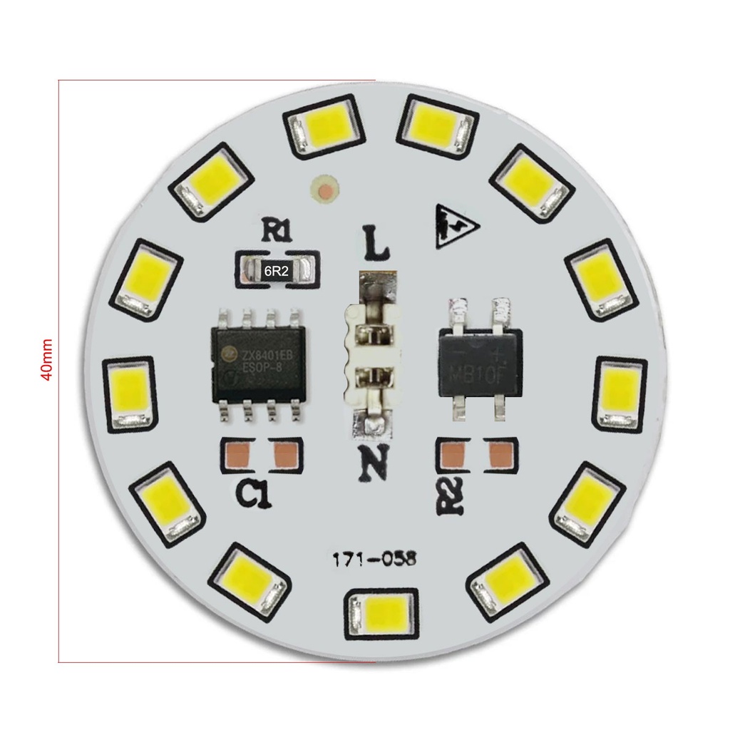 Led Pcb Aliminyum 220v 10w Beyaz PK-5258