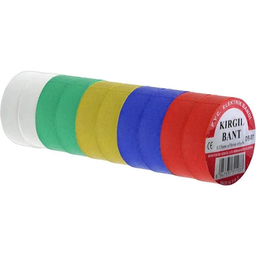 İzole Bant Beyaz Pvc 10 Adet Shark TS-859