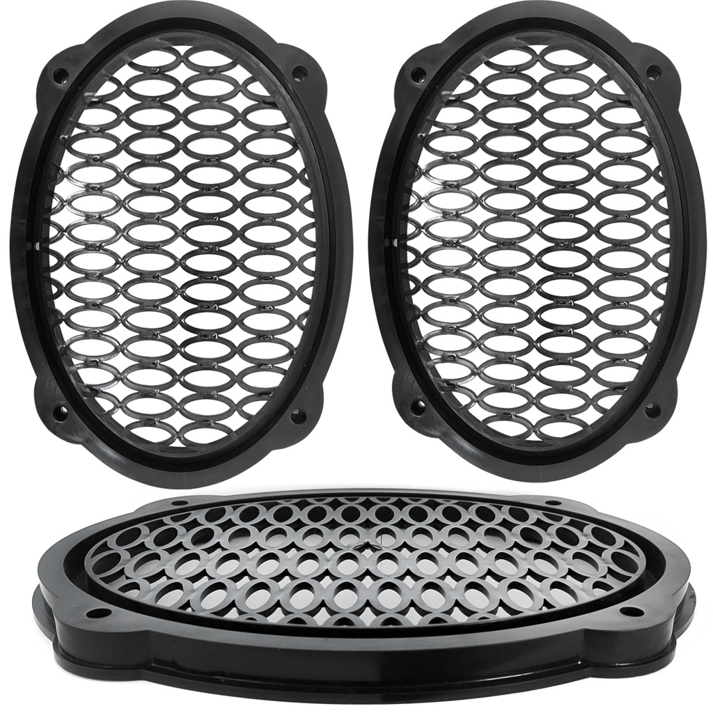 Hoparlör Kapak Oval Led Takılabilir 2 Adet Poke PK-5365